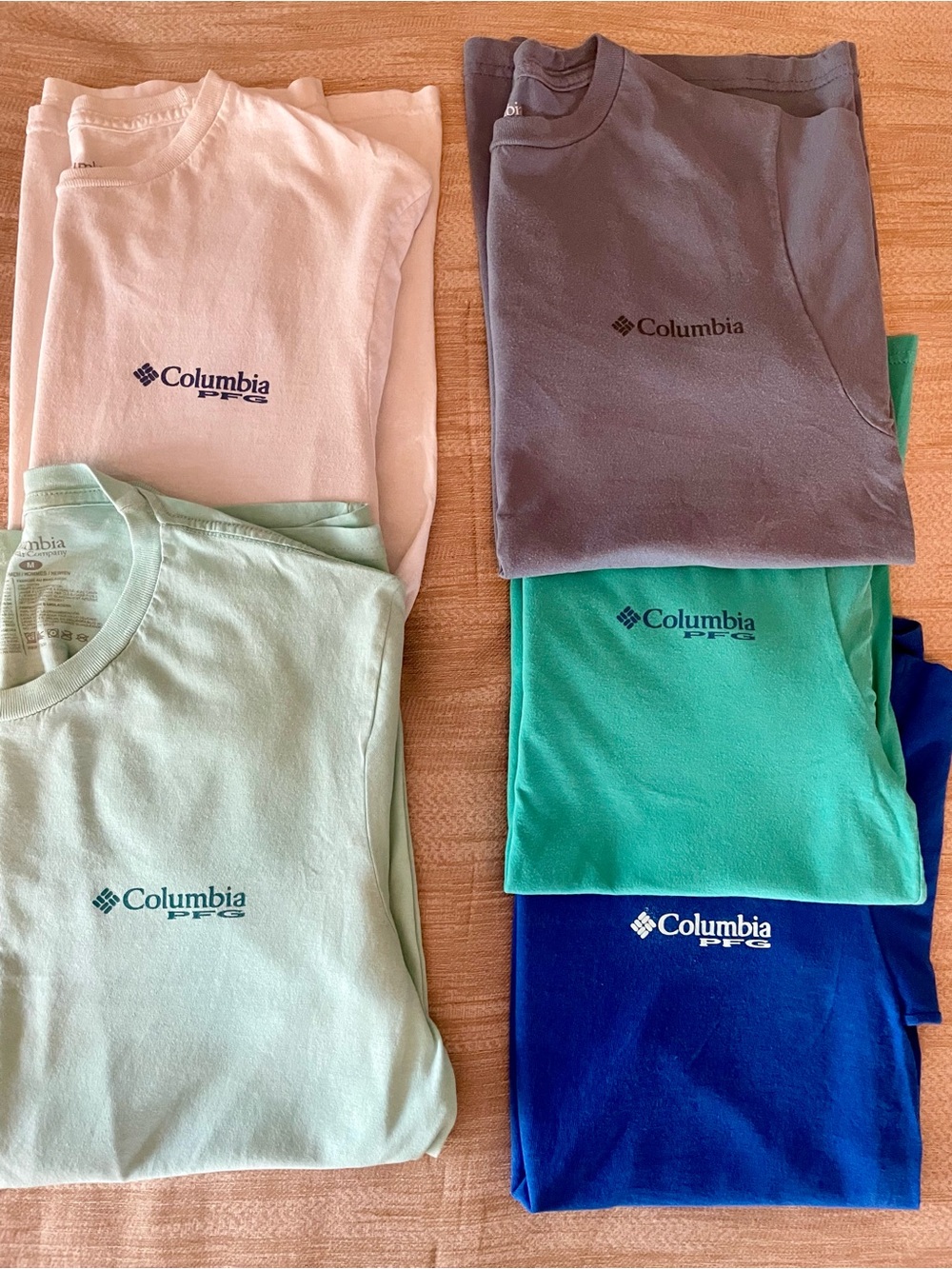 Columbia Short Sleeve Logo Tee - Multiple Colors.